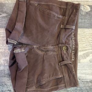 American Eagle Brown Shorts